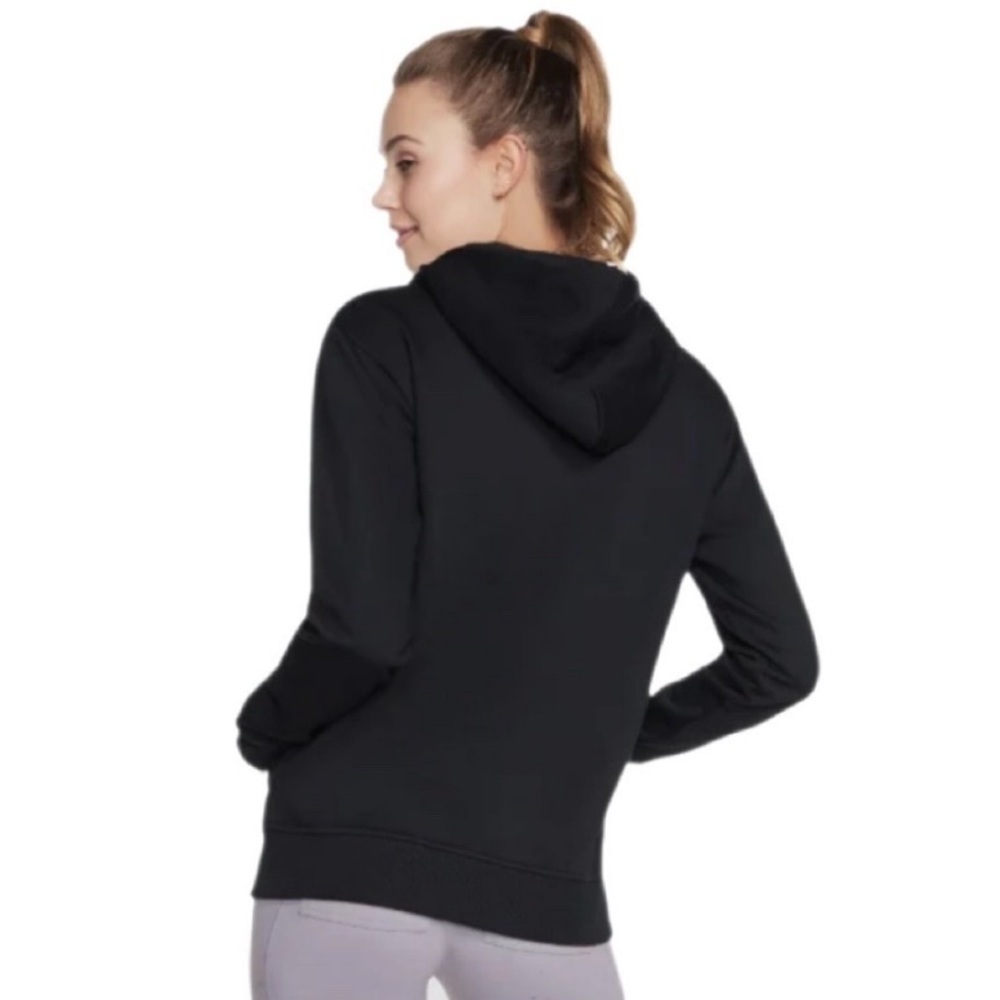 Skechers Women's Signature Pullover Hoodie Hooded Sweatshirt NWT White - Picture 3 of 9